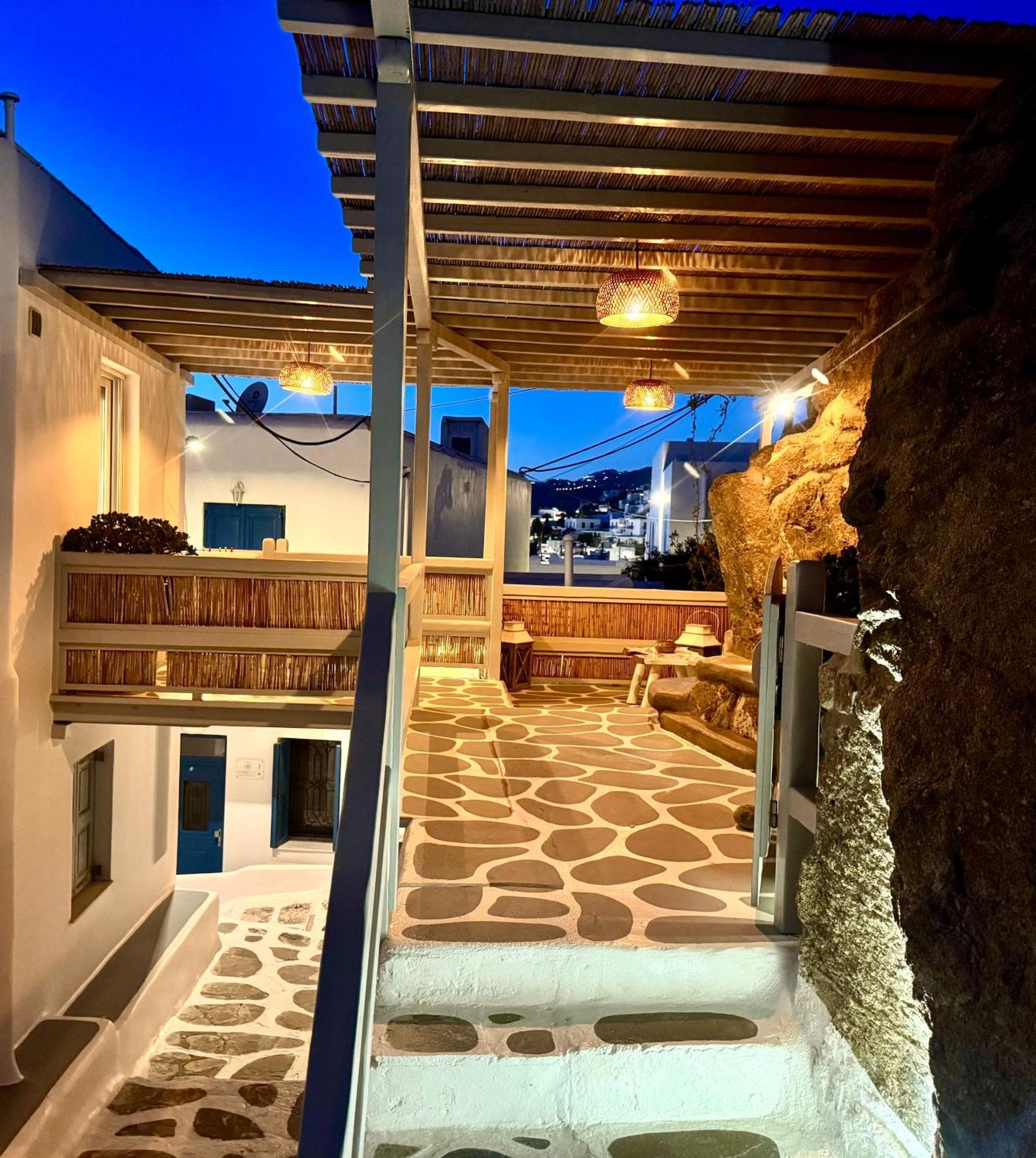 Ferienwohnung Mykonos Down Town Mykonos Town Exterior foto