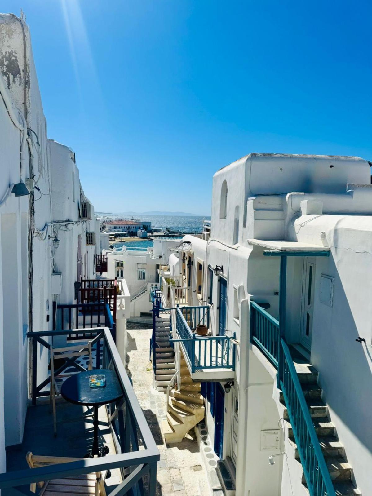 Ferienwohnung Mykonos Down Town Mykonos Town Exterior foto